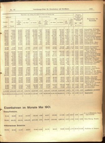 Verordnungs-Blatt für Eisenbahnen und Schiffahrt: Veröffentlichungen in Tarif- und Transport-Angelegenheiten 19010725 Seite: 17