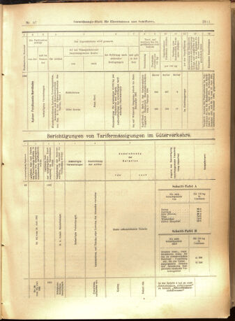 Verordnungs-Blatt für Eisenbahnen und Schiffahrt: Veröffentlichungen in Tarif- und Transport-Angelegenheiten 19010727 Seite: 19