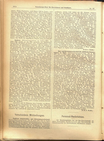 Verordnungs-Blatt für Eisenbahnen und Schiffahrt: Veröffentlichungen in Tarif- und Transport-Angelegenheiten 19010730 Seite: 6