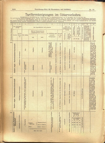 Verordnungs-Blatt für Eisenbahnen und Schiffahrt: Veröffentlichungen in Tarif- und Transport-Angelegenheiten 19010801 Seite: 6