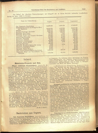 Verordnungs-Blatt für Eisenbahnen und Schiffahrt: Veröffentlichungen in Tarif- und Transport-Angelegenheiten 19010803 Seite: 7