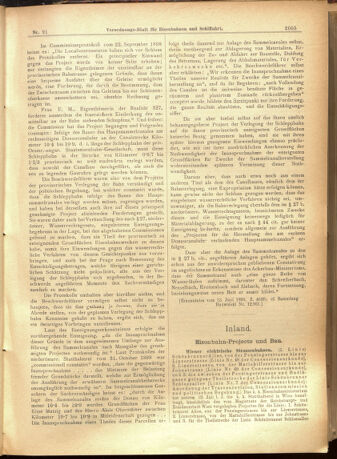 Verordnungs-Blatt für Eisenbahnen und Schiffahrt: Veröffentlichungen in Tarif- und Transport-Angelegenheiten 19010806 Seite: 3