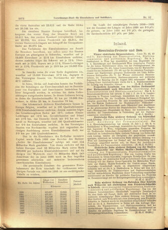 Verordnungs-Blatt für Eisenbahnen und Schiffahrt: Veröffentlichungen in Tarif- und Transport-Angelegenheiten 19010808 Seite: 8