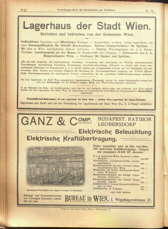 Verordnungs-Blatt für Eisenbahnen und Schiffahrt: Veröffentlichungen in Tarif- und Transport-Angelegenheiten 19010813 Seite: 16