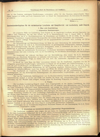 Verordnungs-Blatt für Eisenbahnen und Schiffahrt: Veröffentlichungen in Tarif- und Transport-Angelegenheiten 19010815 Seite: 5