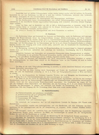 Verordnungs-Blatt für Eisenbahnen und Schiffahrt: Veröffentlichungen in Tarif- und Transport-Angelegenheiten 19010815 Seite: 8