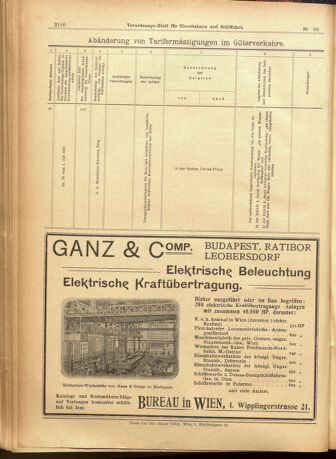 Verordnungs-Blatt für Eisenbahnen und Schiffahrt: Veröffentlichungen in Tarif- und Transport-Angelegenheiten 19010817 Seite: 28