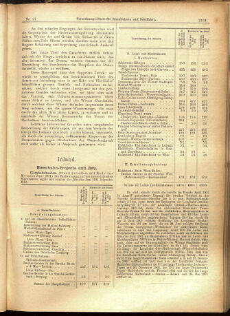 Verordnungs-Blatt für Eisenbahnen und Schiffahrt: Veröffentlichungen in Tarif- und Transport-Angelegenheiten 19010820 Seite: 3