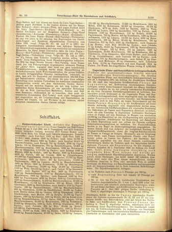 Verordnungs-Blatt für Eisenbahnen und Schiffahrt: Veröffentlichungen in Tarif- und Transport-Angelegenheiten 19010822 Seite: 5