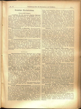 Verordnungs-Blatt für Eisenbahnen und Schiffahrt: Veröffentlichungen in Tarif- und Transport-Angelegenheiten 19010824 Seite: 11