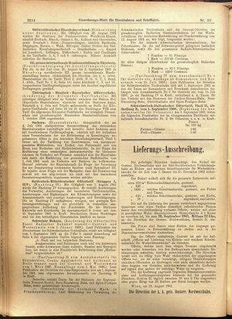 Verordnungs-Blatt für Eisenbahnen und Schiffahrt: Veröffentlichungen in Tarif- und Transport-Angelegenheiten 19010824 Seite: 14