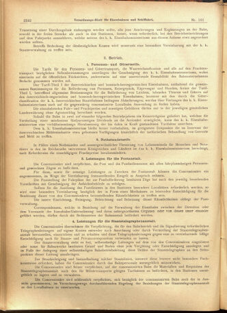 Verordnungs-Blatt für Eisenbahnen und Schiffahrt: Veröffentlichungen in Tarif- und Transport-Angelegenheiten 19010829 Seite: 10