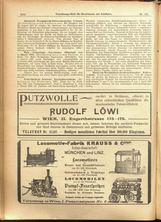 Verordnungs-Blatt für Eisenbahnen und Schiffahrt: Veröffentlichungen in Tarif- und Transport-Angelegenheiten 19010829 Seite: 18