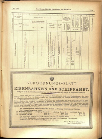 Verordnungs-Blatt für Eisenbahnen und Schiffahrt: Veröffentlichungen in Tarif- und Transport-Angelegenheiten 19010829 Seite: 23