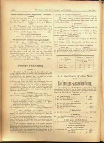 Verordnungs-Blatt für Eisenbahnen und Schiffahrt: Veröffentlichungen in Tarif- und Transport-Angelegenheiten 19010831 Seite: 10