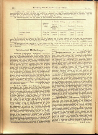 Verordnungs-Blatt für Eisenbahnen und Schiffahrt: Veröffentlichungen in Tarif- und Transport-Angelegenheiten 19010905 Seite: 6