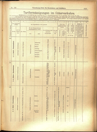 Verordnungs-Blatt für Eisenbahnen und Schiffahrt: Veröffentlichungen in Tarif- und Transport-Angelegenheiten 19010907 Seite: 13