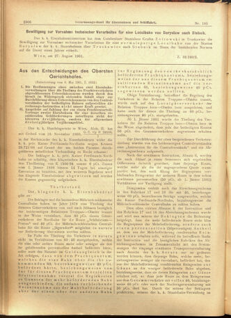 Verordnungs-Blatt für Eisenbahnen und Schiffahrt: Veröffentlichungen in Tarif- und Transport-Angelegenheiten 19010907 Seite: 2