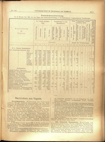 Verordnungs-Blatt für Eisenbahnen und Schiffahrt: Veröffentlichungen in Tarif- und Transport-Angelegenheiten 19010907 Seite: 7