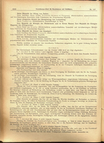 Verordnungs-Blatt für Eisenbahnen und Schiffahrt: Veröffentlichungen in Tarif- und Transport-Angelegenheiten 19010912 Seite: 2