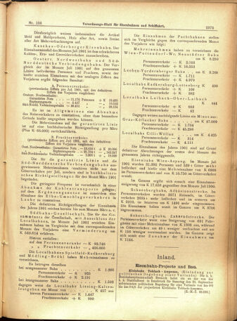 Verordnungs-Blatt für Eisenbahnen und Schiffahrt: Veröffentlichungen in Tarif- und Transport-Angelegenheiten 19010914 Seite: 15