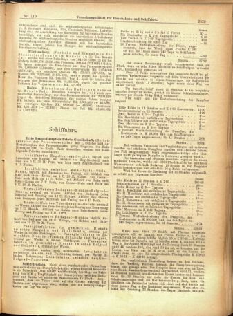 Verordnungs-Blatt für Eisenbahnen und Schiffahrt: Veröffentlichungen in Tarif- und Transport-Angelegenheiten 19010919 Seite: 7