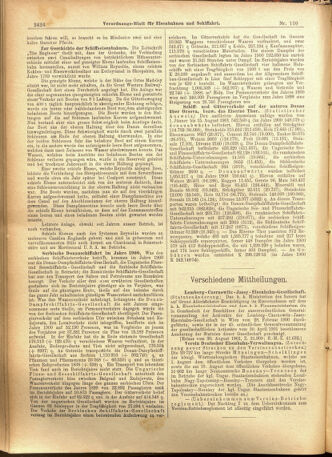 Verordnungs-Blatt für Eisenbahnen und Schiffahrt: Veröffentlichungen in Tarif- und Transport-Angelegenheiten 19010919 Seite: 8