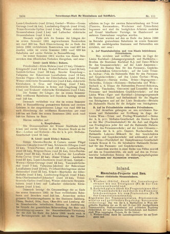 Verordnungs-Blatt für Eisenbahnen und Schiffahrt: Veröffentlichungen in Tarif- und Transport-Angelegenheiten 19010921 Seite: 2