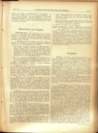 Verordnungs-Blatt für Eisenbahnen und Schiffahrt: Veröffentlichungen in Tarif- und Transport-Angelegenheiten 19010924 Seite: 3