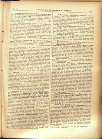 Verordnungs-Blatt für Eisenbahnen und Schiffahrt: Veröffentlichungen in Tarif- und Transport-Angelegenheiten 19010924 Seite: 7