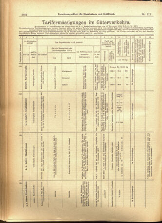 Verordnungs-Blatt für Eisenbahnen und Schiffahrt: Veröffentlichungen in Tarif- und Transport-Angelegenheiten 19010924 Seite: 8