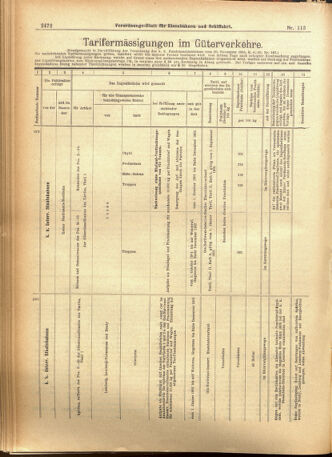 Verordnungs-Blatt für Eisenbahnen und Schiffahrt: Veröffentlichungen in Tarif- und Transport-Angelegenheiten 19010926 Seite: 16