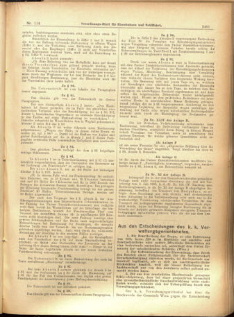 Verordnungs-Blatt für Eisenbahnen und Schiffahrt: Veröffentlichungen in Tarif- und Transport-Angelegenheiten 19010928 Seite: 5