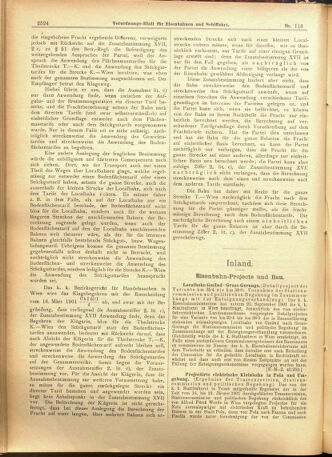 Verordnungs-Blatt für Eisenbahnen und Schiffahrt: Veröffentlichungen in Tarif- und Transport-Angelegenheiten 19011003 Seite: 12