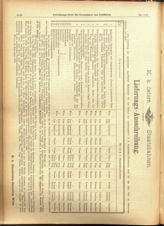 Verordnungs-Blatt für Eisenbahnen und Schiffahrt: Veröffentlichungen in Tarif- und Transport-Angelegenheiten 19011003 Seite: 16