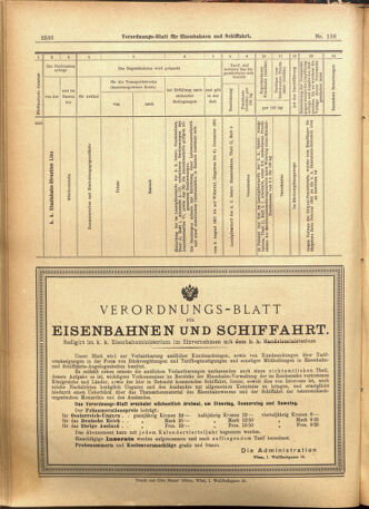 Verordnungs-Blatt für Eisenbahnen und Schiffahrt: Veröffentlichungen in Tarif- und Transport-Angelegenheiten 19011003 Seite: 24