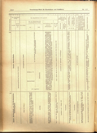 Verordnungs-Blatt für Eisenbahnen und Schiffahrt: Veröffentlichungen in Tarif- und Transport-Angelegenheiten 19011005 Seite: 22