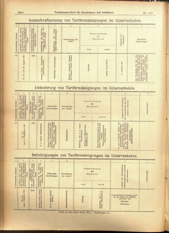 Verordnungs-Blatt für Eisenbahnen und Schiffahrt: Veröffentlichungen in Tarif- und Transport-Angelegenheiten 19011005 Seite: 24