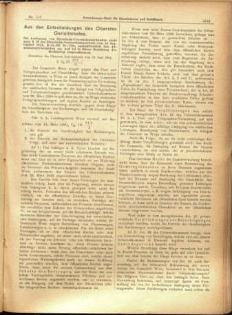 Verordnungs-Blatt für Eisenbahnen und Schiffahrt: Veröffentlichungen in Tarif- und Transport-Angelegenheiten 19011005 Seite: 5