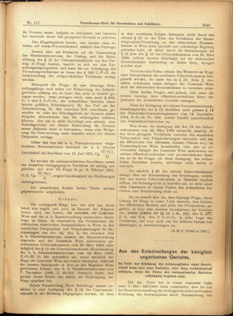 Verordnungs-Blatt für Eisenbahnen und Schiffahrt: Veröffentlichungen in Tarif- und Transport-Angelegenheiten 19011005 Seite: 7