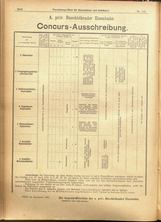 Verordnungs-Blatt für Eisenbahnen und Schiffahrt: Veröffentlichungen in Tarif- und Transport-Angelegenheiten 19011008 Seite: 6