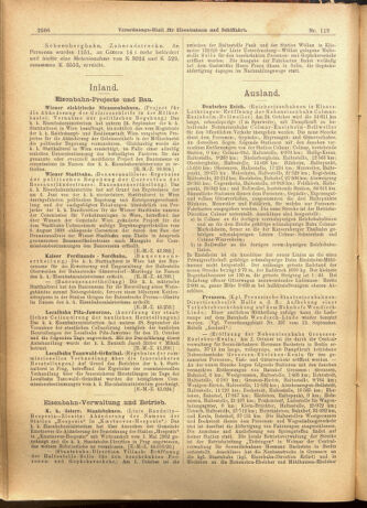 Verordnungs-Blatt für Eisenbahnen und Schiffahrt: Veröffentlichungen in Tarif- und Transport-Angelegenheiten 19011010 Seite: 16