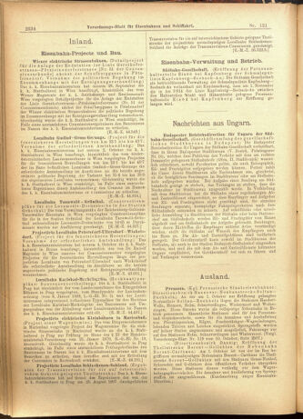 Verordnungs-Blatt für Eisenbahnen und Schiffahrt: Veröffentlichungen in Tarif- und Transport-Angelegenheiten 19011015 Seite: 6