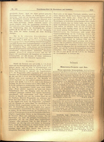 Verordnungs-Blatt für Eisenbahnen und Schiffahrt: Veröffentlichungen in Tarif- und Transport-Angelegenheiten 19011017 Seite: 5