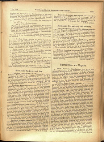 Verordnungs-Blatt für Eisenbahnen und Schiffahrt: Veröffentlichungen in Tarif- und Transport-Angelegenheiten 19011022 Seite: 5