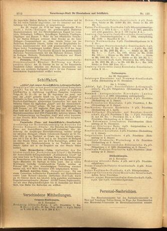 Verordnungs-Blatt für Eisenbahnen und Schiffahrt: Veröffentlichungen in Tarif- und Transport-Angelegenheiten 19011024 Seite: 4