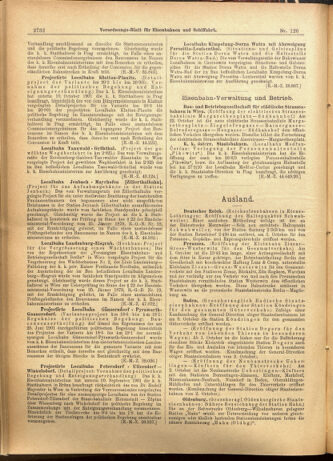 Verordnungs-Blatt für Eisenbahnen und Schiffahrt: Veröffentlichungen in Tarif- und Transport-Angelegenheiten 19011026 Seite: 8