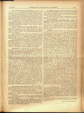 Verordnungs-Blatt für Eisenbahnen und Schiffahrt: Veröffentlichungen in Tarif- und Transport-Angelegenheiten 19011105 Seite: 15