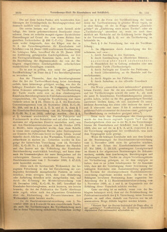 Verordnungs-Blatt für Eisenbahnen und Schiffahrt: Veröffentlichungen in Tarif- und Transport-Angelegenheiten 19011107 Seite: 6