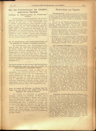 Verordnungs-Blatt für Eisenbahnen und Schiffahrt: Veröffentlichungen in Tarif- und Transport-Angelegenheiten 19011109 Seite: 3